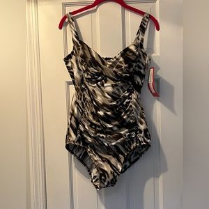 Magicsuit NWT neutral colors size 14